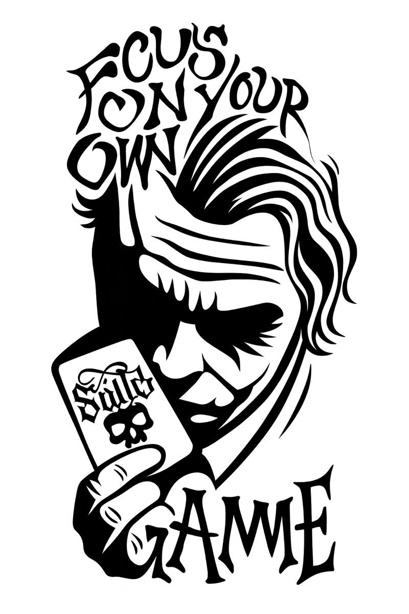 2  حبات ستيكر خاص joker 004