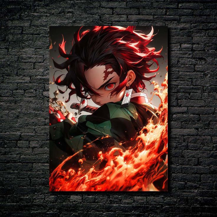 انيمي لوحة المنيوم الوان عالية الدقة 024